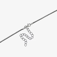 Tree Of Life Womens White Mother Of Pearl Sterling Silver Round 16 Inch Pendant Necklace