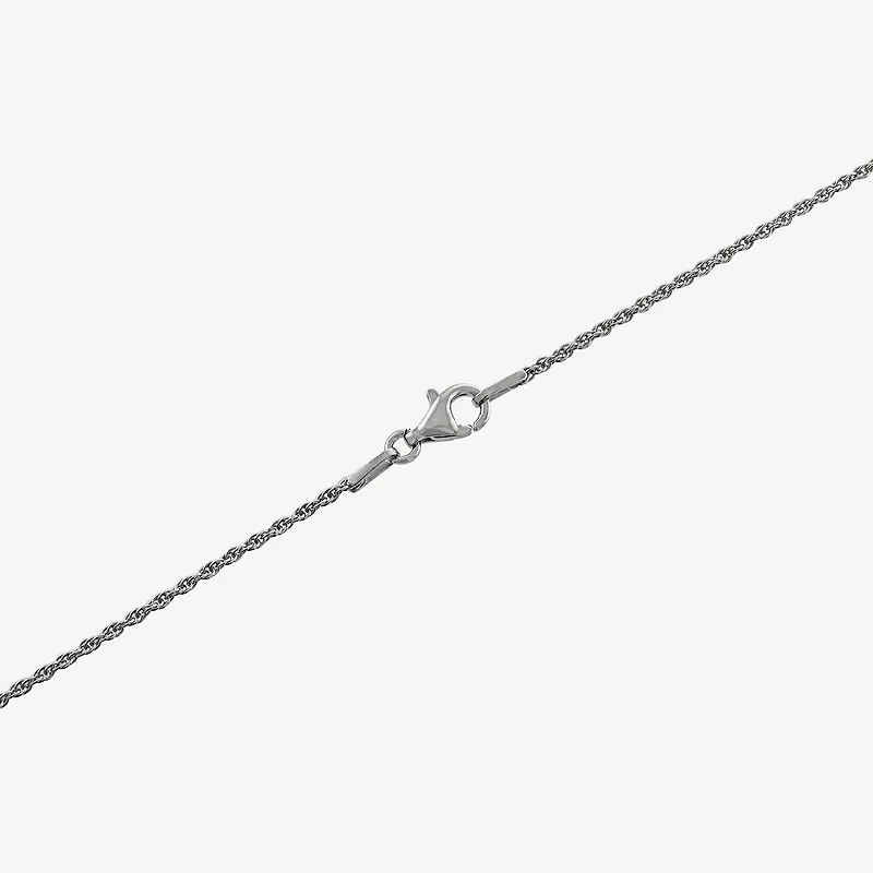 Womens White Mother Of Pearl 14K Two Tone Gold Over Silver Butterfly 18 Inch Pendant Necklace