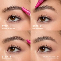 NYX Professional Makeup The Brow Glue Crazy Lift