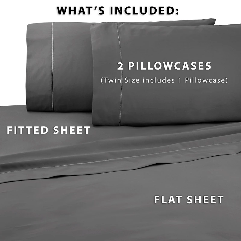 Martex T700 700tc Wrinkle Resistant Deep Pocket Sheet Set