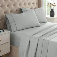 Martex Herringbone Deep Pocket Sheet Set