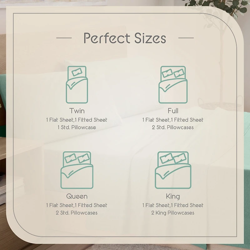 Vellux Snuggle Wrinkle Resistant Deep Pocket Sheet Set