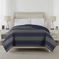 Martex Rugby Stripe Coverlet