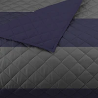 Martex Rugby Stripe Coverlet