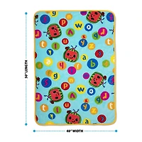 Nojo Cocomelon Lightweight Geometric Blanket