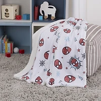 Nojo Spiderman Baby Blanket