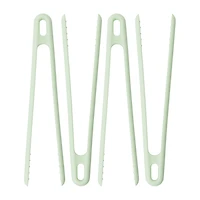 BergHOFF Berghoff Leo 11" Nylon Grill Tongs, Set Of 4, Mint Grill Tongs