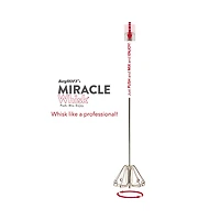 BergHOFF Essentials 18/10 Stainless Steel Red 12" Miracle Whisk