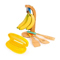BergHOFF Bamboo Banana Hanger And Cutter 2-pc. Kitchen Utensil Set