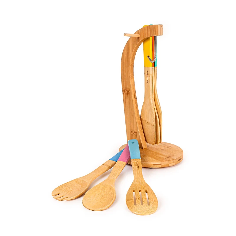 BergHOFF Bamboo Banana Hanger And Cutter 2-pc. Kitchen Utensil Set