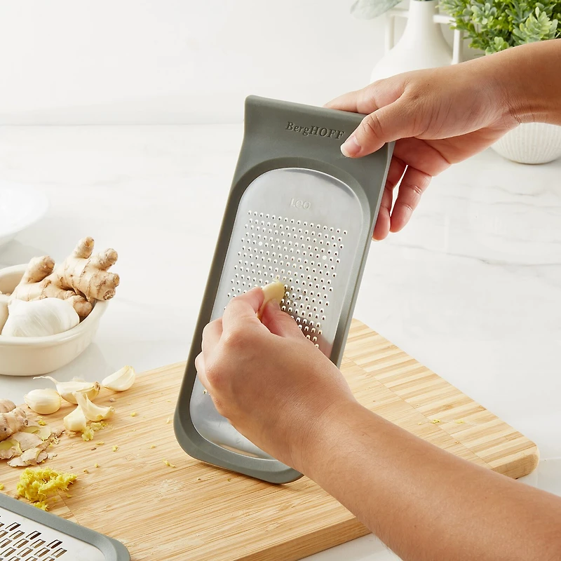 BergHOFF Leo Balance 18/10 Stainless Steel Double Coarse And Ribbon 9.5" Grater