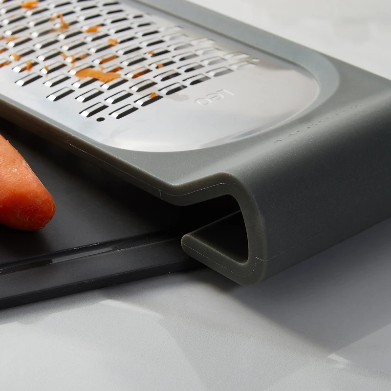 BergHOFF Leo Balance 18/10 Stainless Steel Double Coarse And Ribbon 9.5" Grater