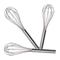 BergHOFF Studio 18/10 Stainless Steel 3-pc. Whisk