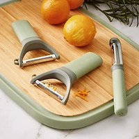 BergHOFF Balance Stainless Steel Straight Recycled Material 6.75" Peeler