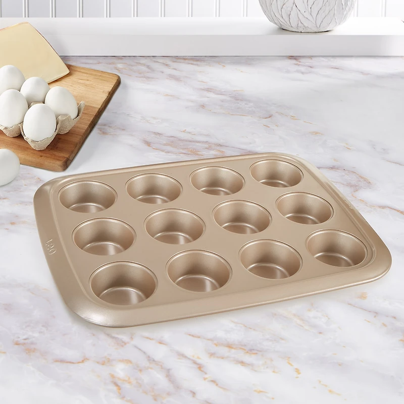 BergHOFF Balance Non-Stick 12-Cup Muffin Pan