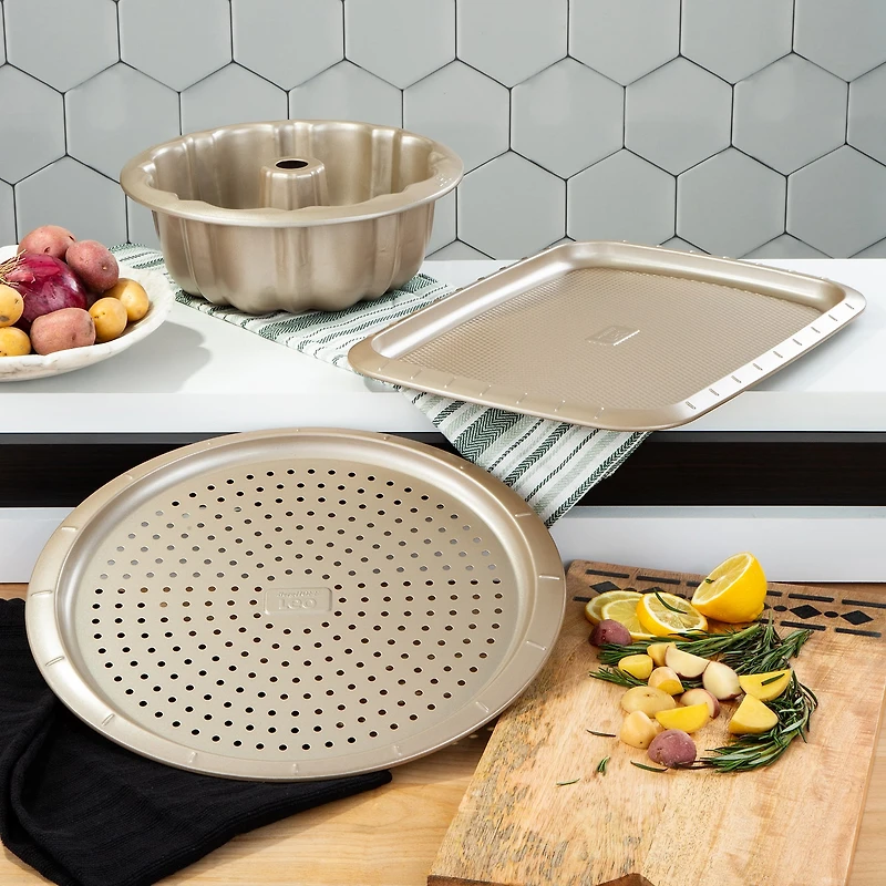 BergHOFF Balance Non-Stick Fluted 10" Cake Pan