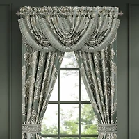 Queen Street Adelina Rod Pocket Waterfall Valance