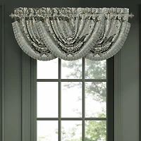 Queen Street Adelina Rod Pocket Waterfall Valance