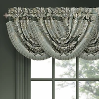 Queen Street Adelina Rod Pocket Waterfall Valance