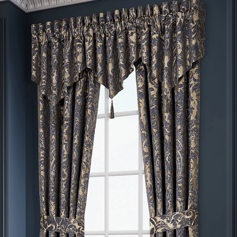 Queen Street Gildstone Rod Pocket Ascot Valance