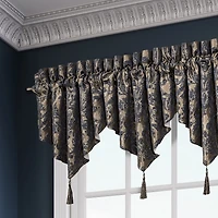 Queen Street Gildstone Rod Pocket Ascot Valance