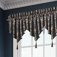 Queen Street Gildstone Rod Pocket Ascot Valance