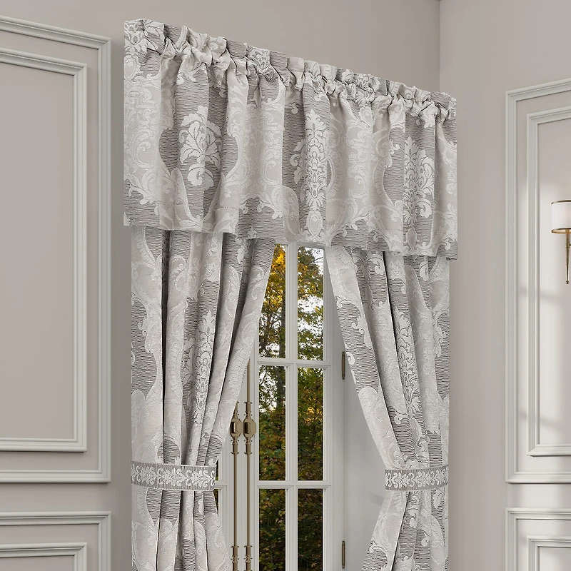 Queen Street Quincy Rod Pocket Tailored Valance