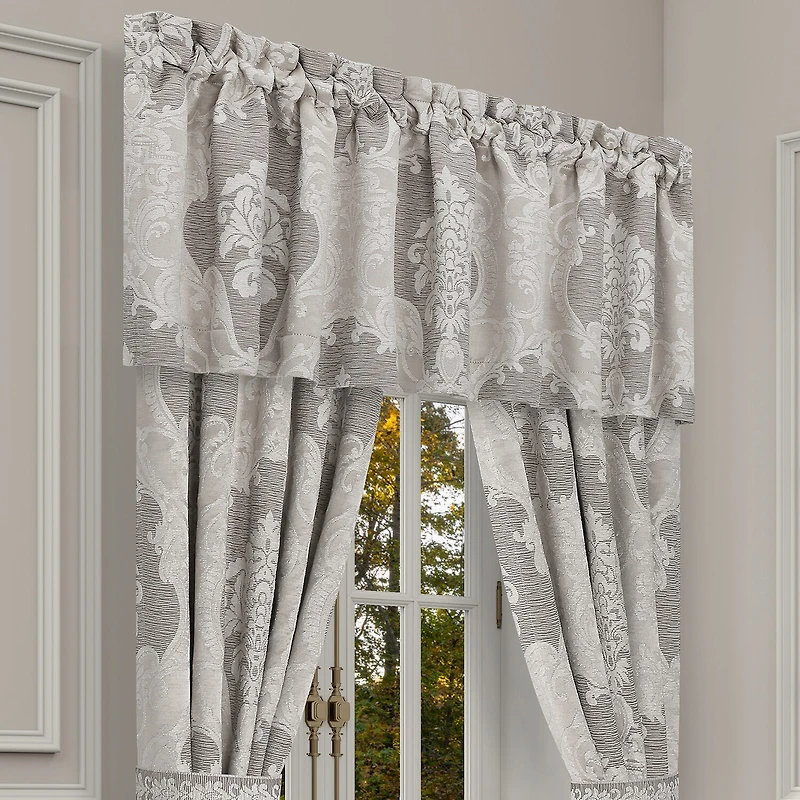 Queen Street Quincy Rod Pocket Tailored Valance