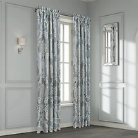 Queen Street Quincy Rod Pocket Room Darkening Set of 2 Curtain Panel