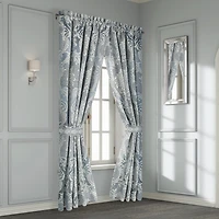 Queen Street Quincy Rod Pocket Room Darkening Set of 2 Curtain Panel