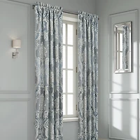 Queen Street Quincy Rod Pocket Room Darkening Set of 2 Curtain Panel