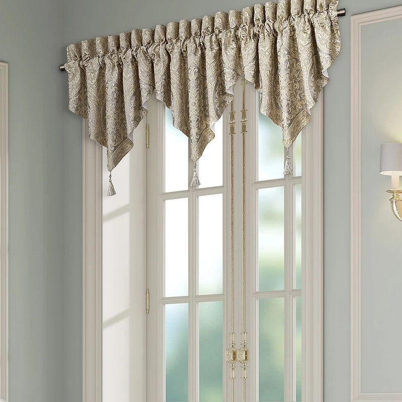 Queen Street Rinaldi Rod Pocket Ascot Valance