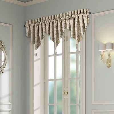 Queen Street Rinaldi Rod Pocket Ascot Valance