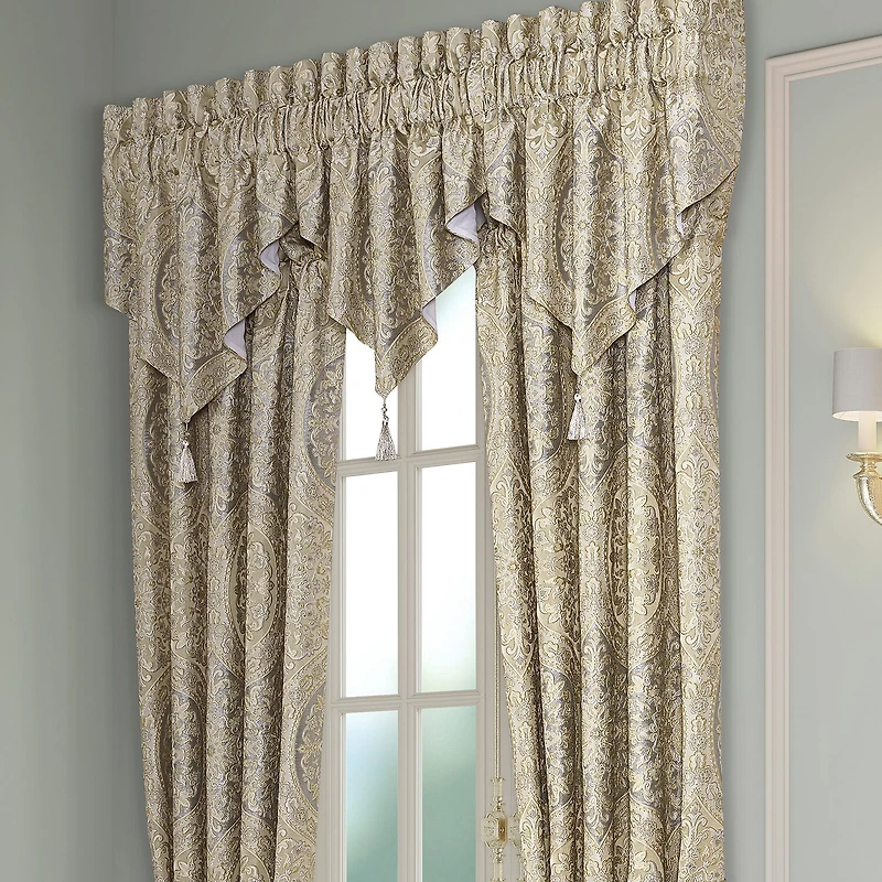 Queen Street Rinaldi Rod Pocket Ascot Valance