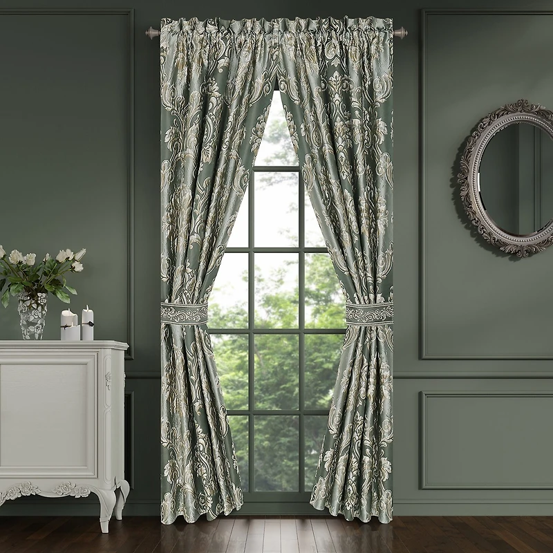 Queen Street Adelina Rod Pocket Room Darkening Set of 2 Curtain Panel