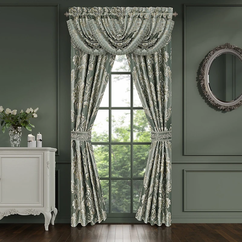 Queen Street Adelina Rod Pocket Room Darkening Set of 2 Curtain Panel