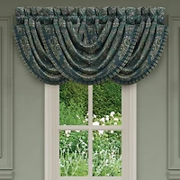 Queen Street Nadine Rod Pocket Waterfall Valance