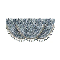 Five Queens Court Marietta Rod Pocket Waterfall Valance