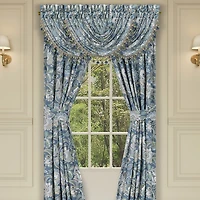Five Queens Court Marietta Rod Pocket Room Darkening Set of 2 Curtain Panel