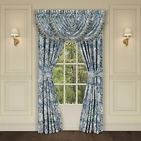 Five Queens Court Marietta Rod Pocket Room Darkening Set of 2 Curtain Panel