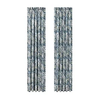 Five Queens Court Marietta Rod Pocket Room Darkening Set of 2 Curtain Panel