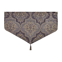 Five Queens Court Millbrook Rod Pocket Ascot Valance