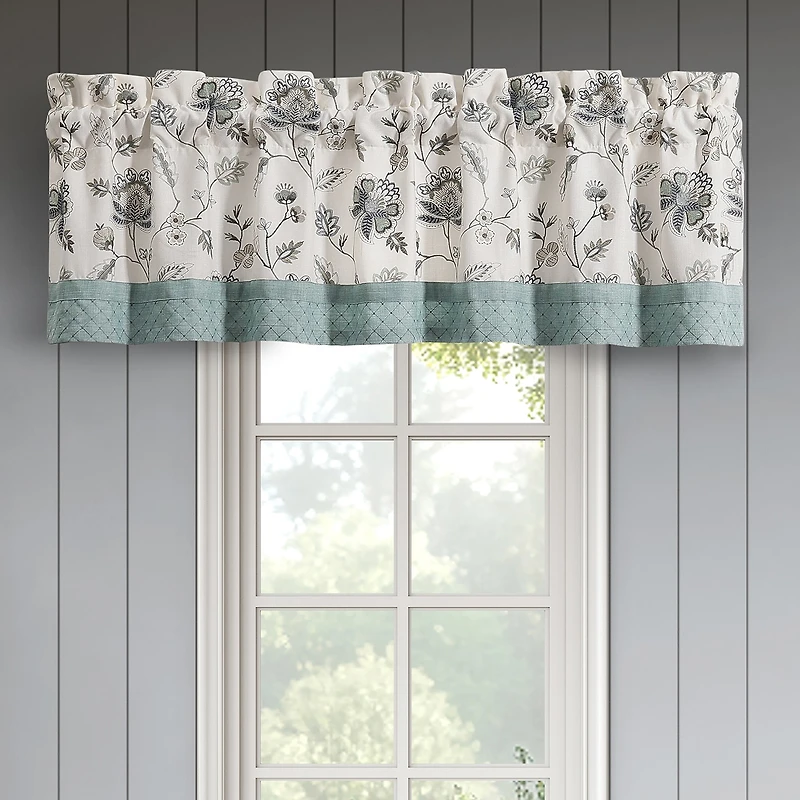 Queen Street Brookside Rod Pocket Tailored Valance