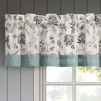 Queen Street Brookside Rod Pocket Tailored Valance