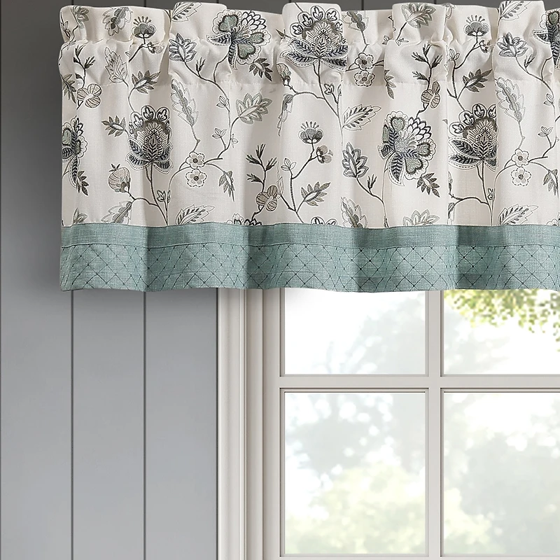 Queen Street Brookside Rod Pocket Tailored Valance