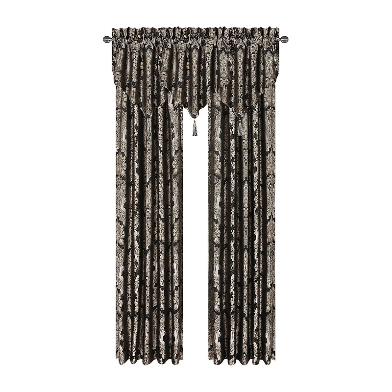 Five Queens Court Hawthorne Rod Pocket Room Darkening Set of 2 Curtain Panel