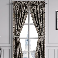 Five Queens Court Hawthorne Rod Pocket Room Darkening Set of 2 Curtain Panel