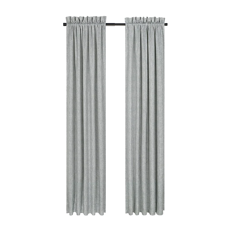 Queen Street Alessndro Rod Pocket Room Darkening Set of 2 Curtain Panel