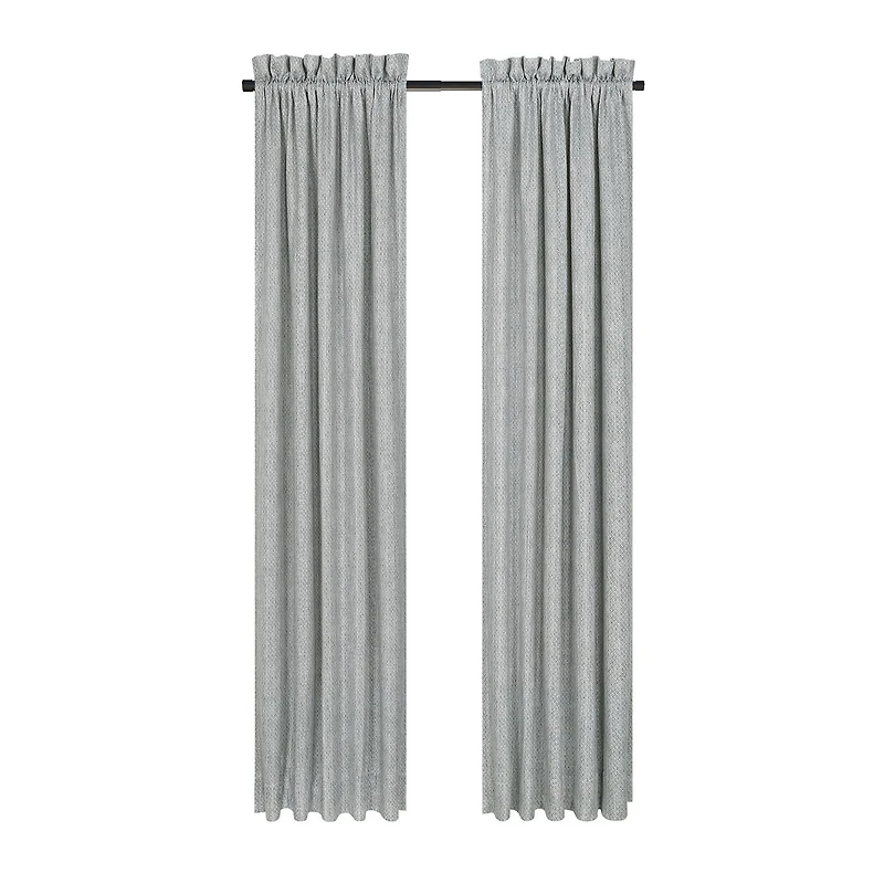 Queen Street Alessndro Rod Pocket Room Darkening Set of 2 Curtain Panel
