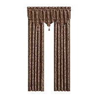 Five Queens Court Octavia Rod Pocket Room Darkening Set of 2 Curtain Panel